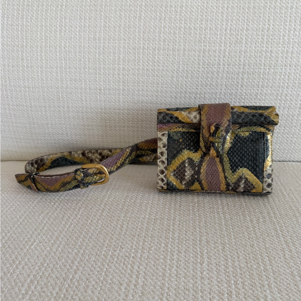 Authentic Genuine Python Belt Bag! - image 8